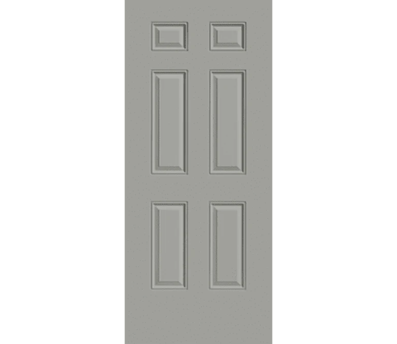 Toledo 6 Panel Steel Entry Door